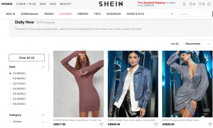 ־ Topshopйʱп羳 SheIn Űͼ